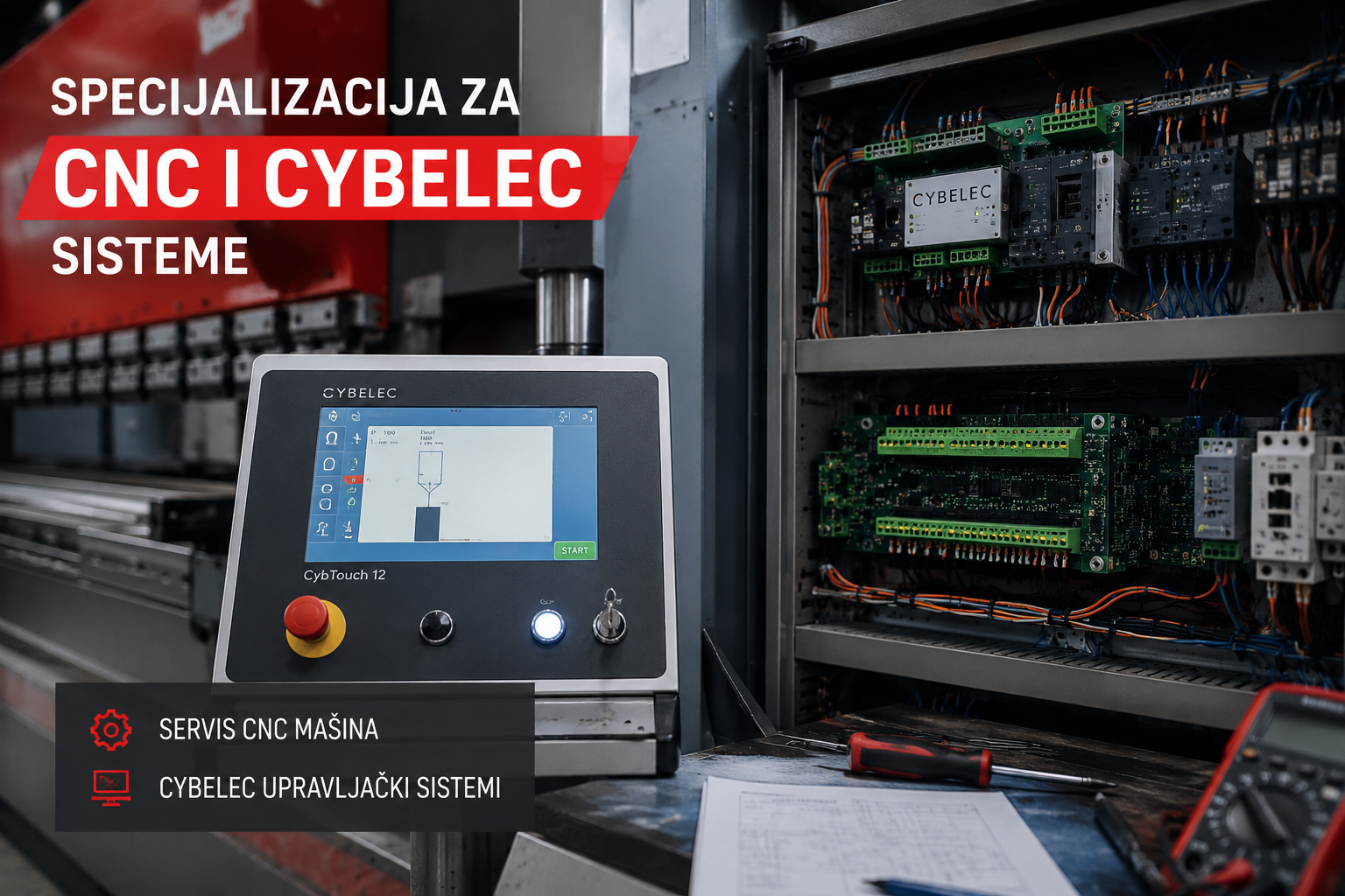 Specijalizacija za CNC i CYBELEC sisteme
